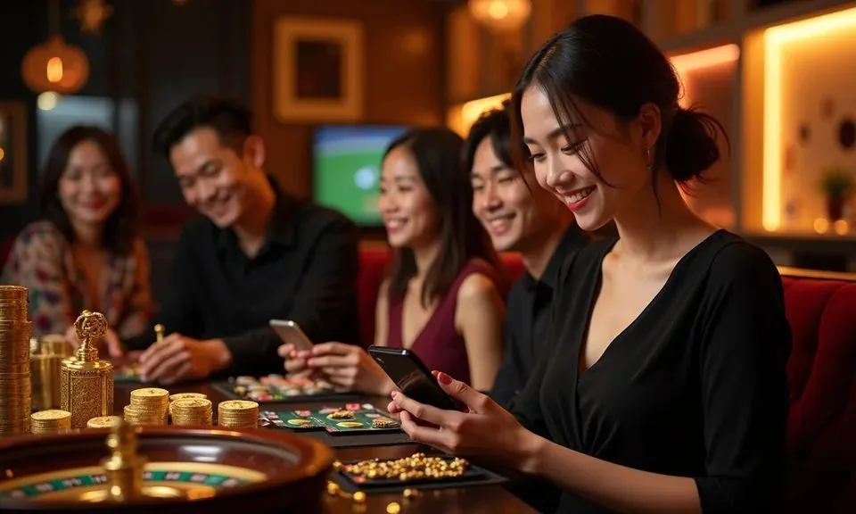 Mobile casino lobby